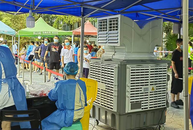 户外移动式环保空调应用案例
